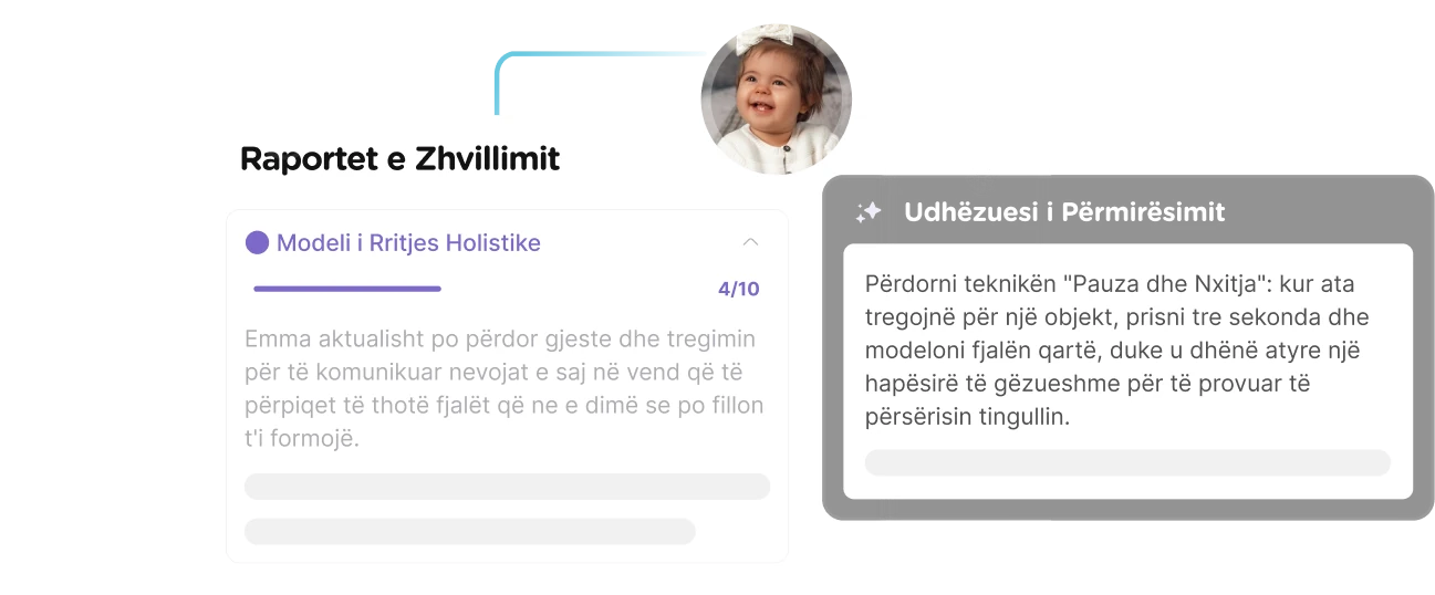Ilustrim i funksionit të sugjerimeve me AI
