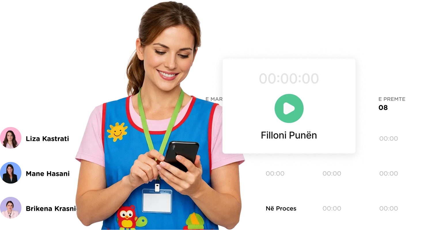 Staff attendance feature illustration