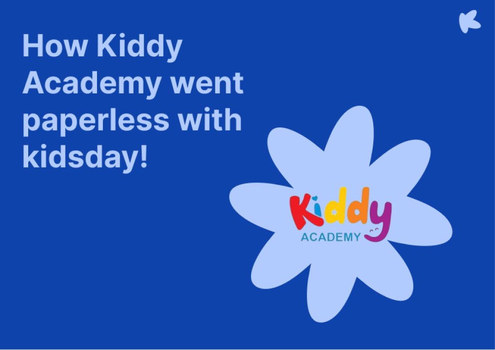 How Kiddy Academy went paperless with kidsday!